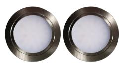 Indux Luma ενσωματωμένη κουζίνα Multi Tone LED Set 2 Spots RVS-look 1208972400