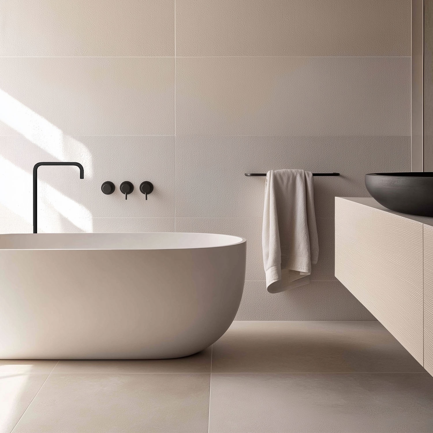 Πέρα από το χρώμιο: Μαύρα και μπρονζέ φωτιστικά για ένα τολμηρό μπάνιο