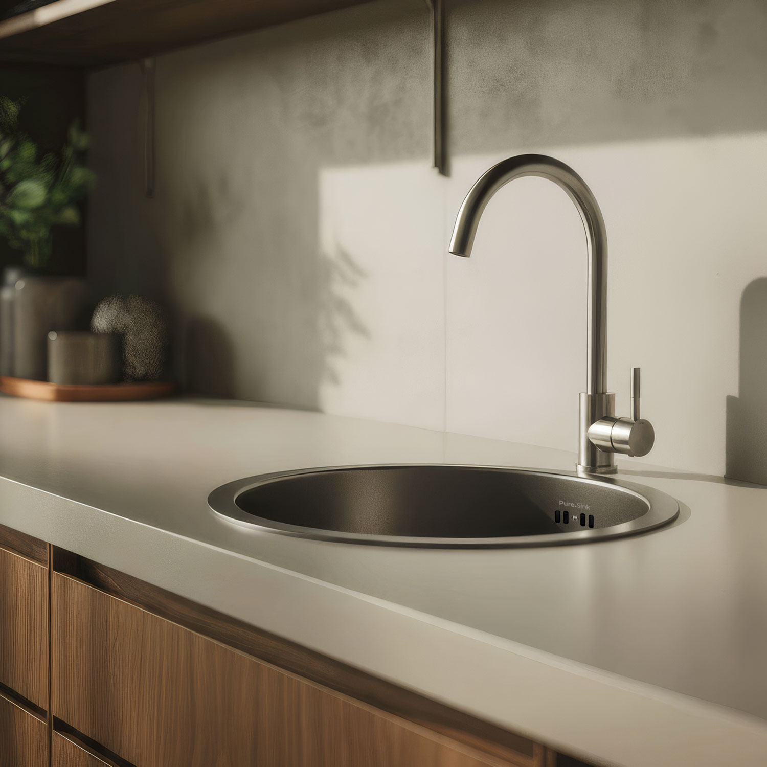 Στρογγυλά σχήματα στην κουζίνα